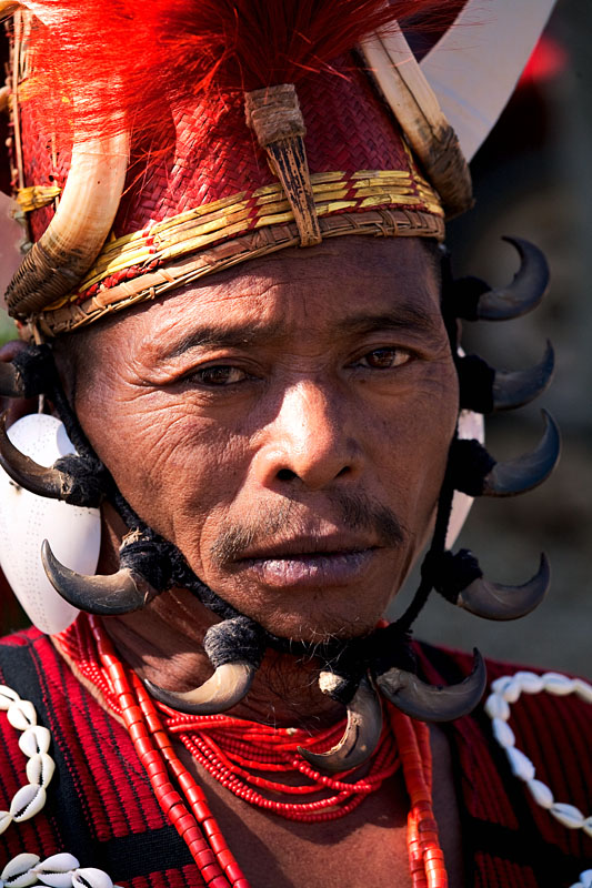  Warrior from the Yimchunger Naga clan